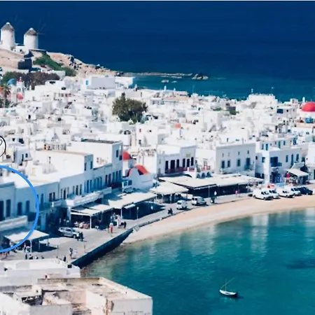 Mykonos Old Harbor Front Suite With Balcony Mykonos Town Exterior foto