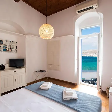 Mykonos Old Harbor Front Suite With Balcony Mykonos Town Exterior foto