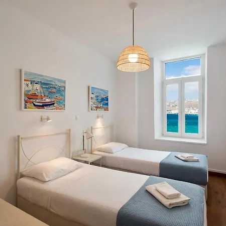 Mykonos Old Harbor Front Suite With Balcony Mykonos Town Exterior foto