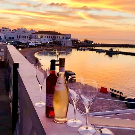 Mykonos Old Harbor Front Suite With Balcony Mykonos Town Exterior foto