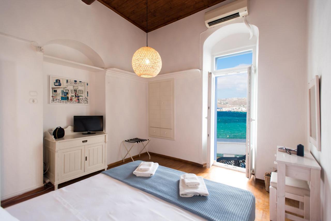 Mykonos Old Harbor Front With Balcony Ferienhaus