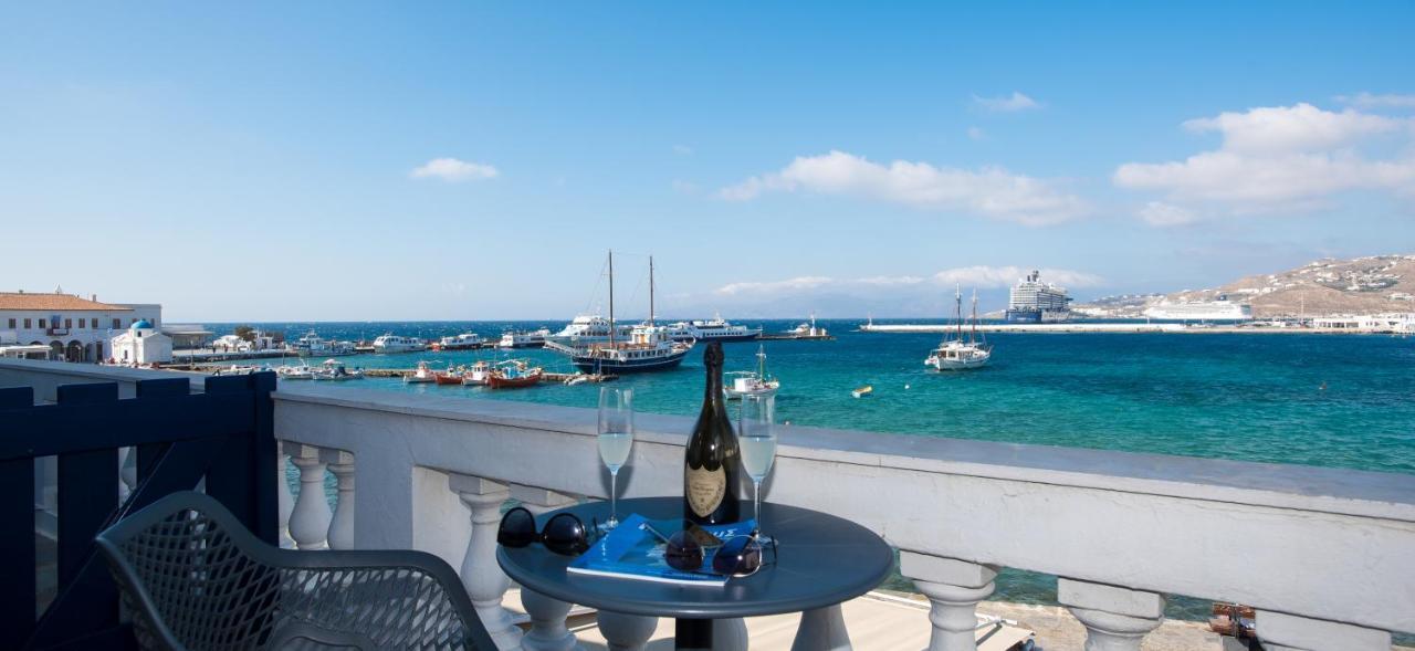 Ferienhaus Mykonos Old Harbor Front With Balcony